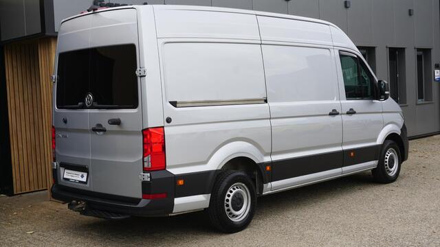 Volkswagen CRAFTER 35 2.0 TDI 177pk L3H3 Highline *MARGE BUS* 3-Zits LED Trekhaak ACC Standkachel! 3500kg Trekgewicht! *Zeer Nette Crafter*