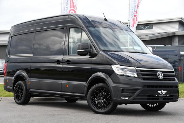 Volkswagen CRAFTER 35 2.0 TDI L3H3 Black Edition Adaptieve Cruise, Camera, Carplay, 177pk, Automaat, LED, Stoelverwarming, Multimedia, BOM VOL!