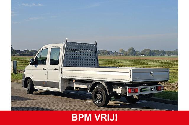 Volkswagen CRAFTER 35 2.0 TDI DC L4 Open-Laadbak Trekhaak 140Pk Euro6 Airco!