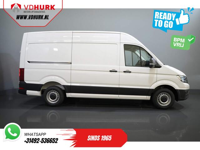 Volkswagen CRAFTER 35 2.0 TDI 140 pk DSG Aut. L3H3 BPM VRIJ! Carplay/ Gev.Stoel/ LED/ Virtual Cockpit/ Camera/ Cruise