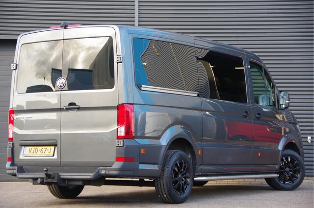 Volkswagen CRAFTER 35 2.0 TDI L3H2 177PK AUT. LED, TREKHAAK, LEDER, ADAPT. CRUISE, CAMERA, STUUR VERWARMING, VOORRUIT VERWARMING, GLASSLOOK, NL AUTO, NAP