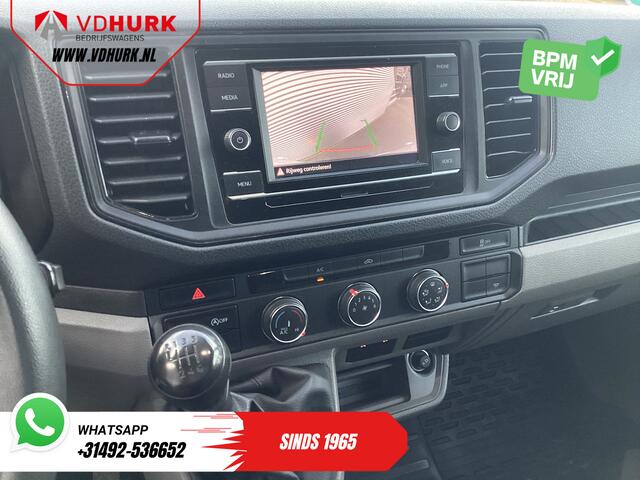 Volkswagen CRAFTER 35 2.0 TDI 140 pk L5H3 BPM VRIJ! 2x Schuifdeuren/ 270 Gr.Deuren/ Carplay/ Camera/ Airco