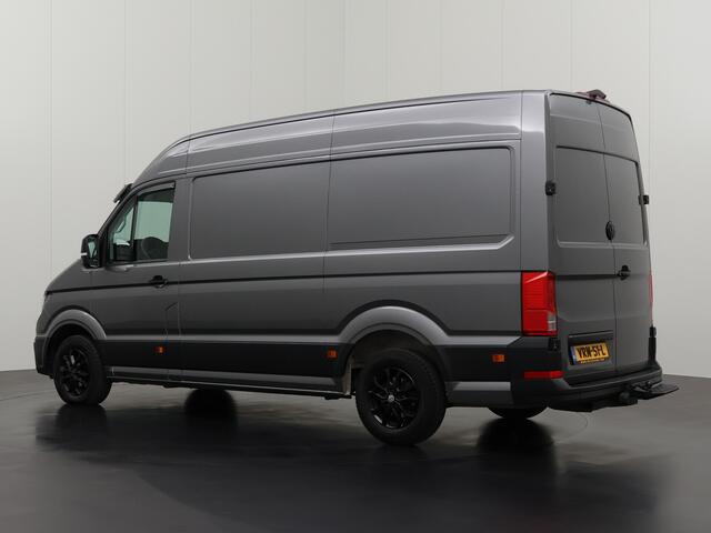 Volkswagen CRAFTER 2.0TDI 140PK L3H3 Highline | Camera | Leder | Airco | Cruise | 3-Persoons | Betimmering