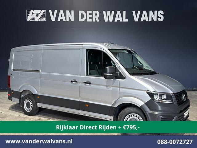 Volkswagen CRAFTER 2.0 TDI 177pk Automaat L3H2 L2H1 Euro6 *Rijklaar Direct Rijden* Airco | Camera | Navigatie | Apple Carplay 3000kg Trekhaak, Android Auto, Cruisecontrol, 270 Graden Achterdeuren, Stoelverwarming, Parkeersensoren, Bijrijdersbank