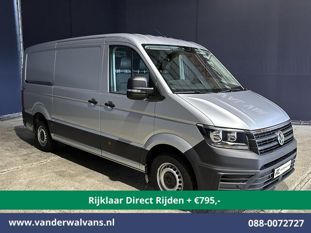 Volkswagen CRAFTER 2.0 TDI 177pk Automaat L3H2 L2H1 Euro6 *Rijklaar Direct Rijden* Airco | Camera | Navigatie | Apple Carplay 3000kg Trekhaak, Android Auto, Cruisecontrol, 270 Graden Achterdeuren, Stoelverwarming, Parkeersensoren, Bijrijdersbank