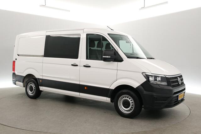 Volkswagen CRAFTER 2.0 TDI 177PK L3H2 | DC | 6-Zits | 3000kg Trekgew. | Trekh. | Airco | Cruise | Carplay | Parkeersens. | Navi