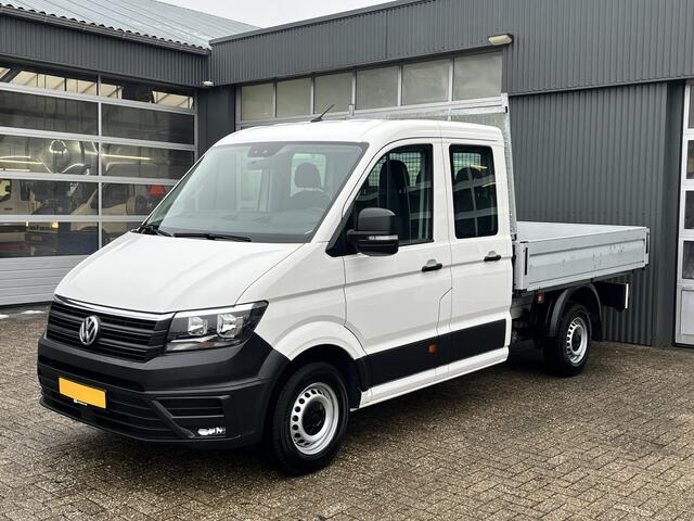 Volkswagen CRAFTER 35 2.0 TDI DC Open laadbak Airco Cruise controle Pick-up Euro 6 Parkeerhulp achter evt 3000kg trekgewicht 6 persoons p-up bakwagen open laadbak Pritsche