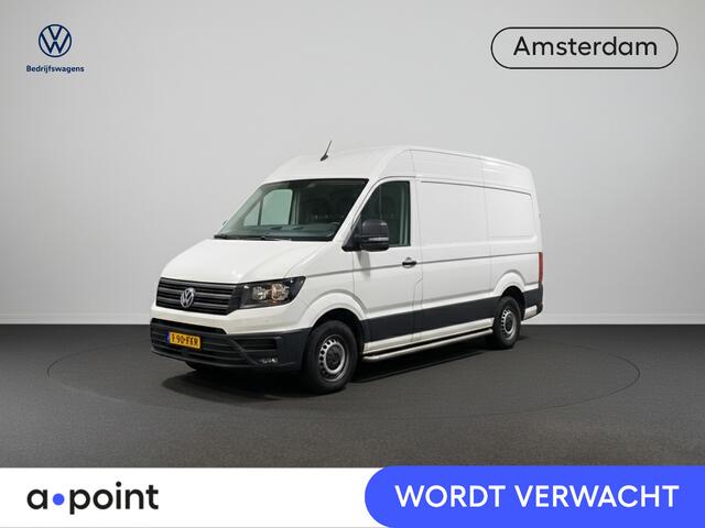 Volkswagen CRAFTER 35 2.0 TDI L3H3 Comfortline EURO VI 140 pk Automaat | Verlengde garantie | Navigatie | Trekhaak | Parkeersensoren | Achteruitrijcamera |