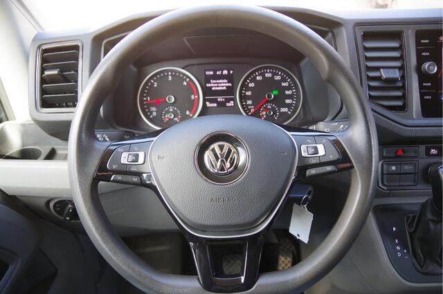 Volkswagen CRAFTER 35 2.0 TDI L3H3 177PK AUT. LED, STOELVERWARMING, TREKHAAK, ERGO ACTIVE GEVEERDE STOEL, CLIMATE CONTROL, CAMERA, NAVI, PARKEERSENSOREN