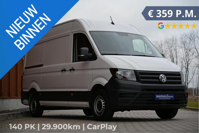 Volkswagen CRAFTER 2.0 TDI L3H3 140PK | CarPlay | Cam | 270gr deuren