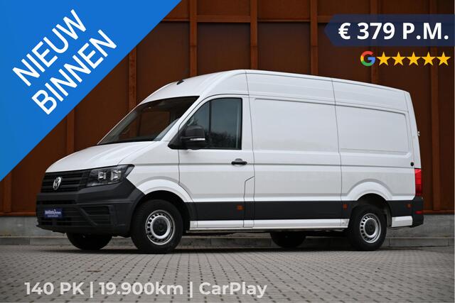 Volkswagen CRAFTER 2.0 TDI L3H3 140PK | CarPlay | Cam | 270gr deuren