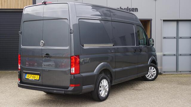 Volkswagen CRAFTER 35 2.0 TDI 140pk DSG Highline 3-Zits L3H3 LED Geveerde Stoel 17inch LM Adaptive Cruise *NL auto* 1e Eigenaar 86507km!