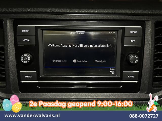 Volkswagen CRAFTER 2.0 TDI 141pk L3H3 L2H2 Euro6 Airco | Camera | Apple Carplay | Cruisecontrol | Chauffeursstoel Android Auto, Parkeersensoren, Bijrijdersbank, 3000kg trekvermogen