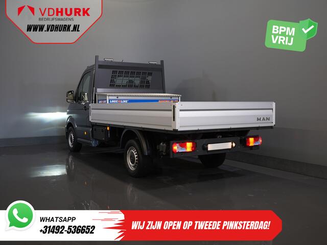 Volkswagen CRAFTER (MAN TGE) 2.0 DSG Aut. Open Laadbak 340x204x40/ Facelift/ LED/ Virtual Cockpit/ Carplay/ Pick Up/ Camera/ Climate/ PDC/ Cruise