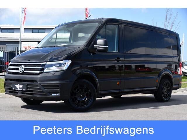 Volkswagen CRAFTER 35 2.0 TDI L3H2 DC Highline Black Edition Adaptieve Cruise, Camera, Carplay, LED, Automaat, 177pk, Stoelverwarming, Uniek!
