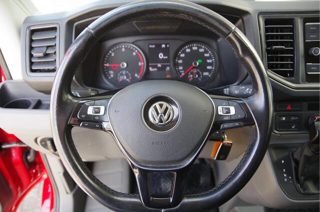 Volkswagen CRAFTER 35 2.0 TDI L3H3 177PK AUT. LED, TREKHAAK, GEV. ERGO ACTIVE STOEL, ADAPT. CRUISE, STOELVERWARMING, STUUR VERWARMING, STANDKACHEL, LEDER STUUR