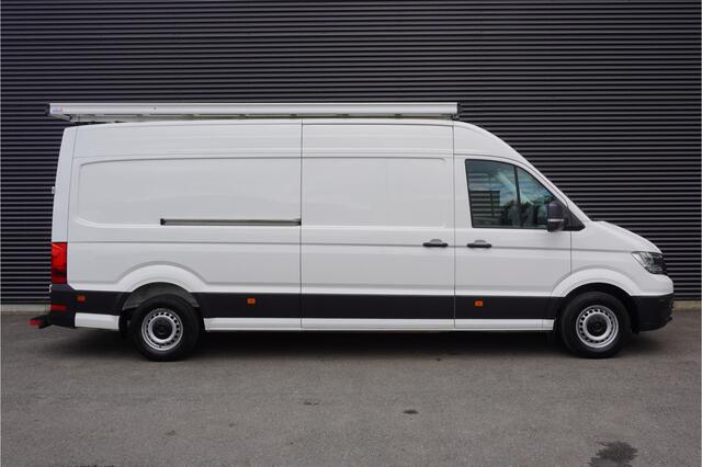 Volkswagen CRAFTER 180pk L4H3/L3H2 LED Imperiaal werkplaats inrichting Cruise control Trekhaak Camera