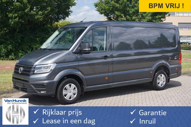 Volkswagen CRAFTER 35 177PK L3H2 AUT Facelift BPM VRIJ!! 13" Navi, Cam, Gev. Stoel, Alarm, LED!! NR. 424