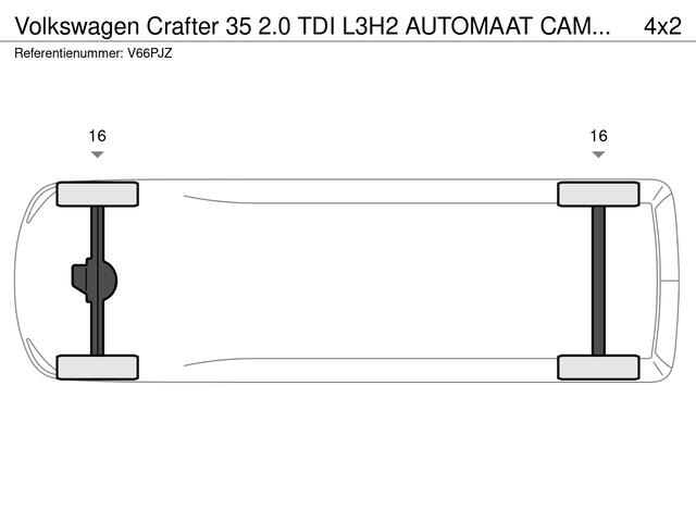Volkswagen CRAFTER 35 2.0 TDI L3H2 AUTOMAAT CAMERA | CARPLAY | TREKHAAK