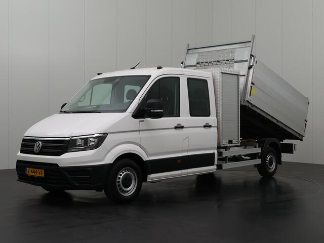 Volkswagen CRAFTER 2.0TDI 140PK Dubbele Cabine Kipper | Trekhaak 3000Kg | Werkkist | 6-Persoons | Airco | Standverwarming