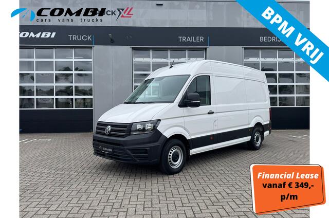 Volkswagen CRAFTER 35 2.0 TDI L3H3 > BPM Vrij/Trekhaak/parkeersensoren...