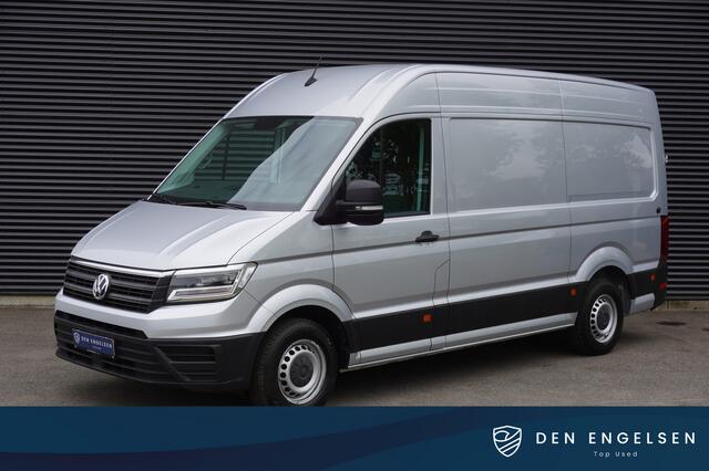 Volkswagen CRAFTER 140pk L3H3/L2H2 Kraan Hijskraan Werkplaats inrichting LED Camera Navigatie Apple Carplay