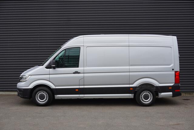 Volkswagen CRAFTER 140pk L3H3/L2H2 Kraan Hijskraan Werkplaats inrichting LED Camera Navigatie Apple Carplay