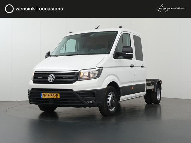 Volkswagen CRAFTER 50 | DC | 177 PK | BE Trekker | Tachograaf | BE-Trekker | Airco | Trekhaak 3500 KG. | 3-zits | Inrichting laadruimte | Koppelschotel |