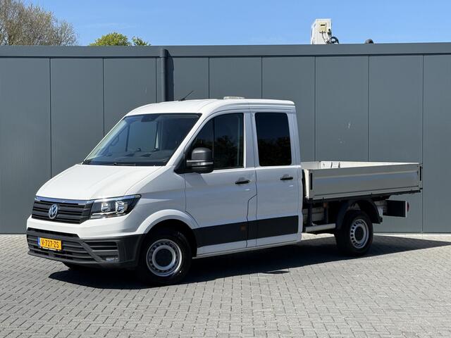 Volkswagen CRAFTER 2.0 TDI 102 PK / PICK UP / 1e EIG. / TREKHAAK / AIRCO / OPEN LAADBAK / 2.500 KG AHG / 3-ZITS / APPLE CARPLAY