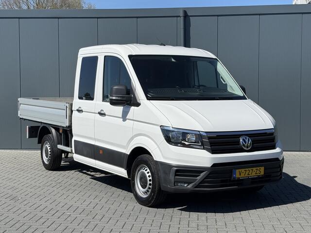 Volkswagen CRAFTER 2.0 TDI 102 PK / PICK UP / 1e EIG. / TREKHAAK / AIRCO / OPEN LAADBAK / 2.500 KG AHG / 3-ZITS / APPLE CARPLAY