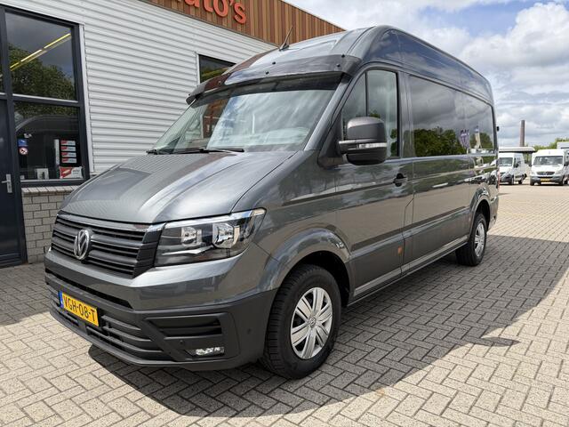 Volkswagen CRAFTER 35 2.0 TDI 177pk L3H3 ( L2H2 ) DC 6 persoons Comfortline / euro 6 / bpm vrij / vaste prijs rijklaar ¤ 31.950 ex btw / lease vanaf ¤ 521 / airco / cruise / grijs metallic !