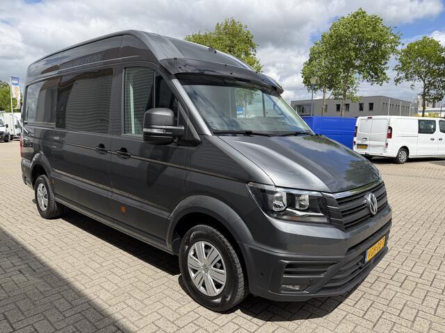 Volkswagen CRAFTER 35 2.0 TDI 177pk L3H3 ( L2H2 ) DC 6 persoons Comfortline / euro 6 / bpm vrij / vaste prijs rijklaar ¤ 31.950 ex btw / lease vanaf ¤ 521 / airco / cruise / grijs metallic !