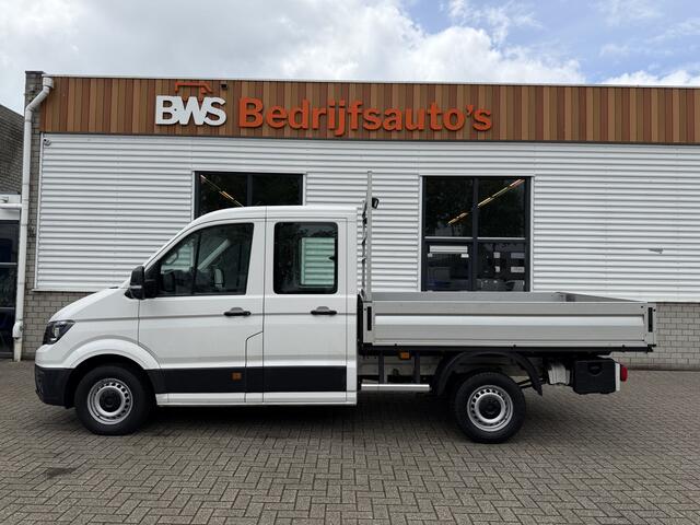 Volkswagen CRAFTER 35 2.0 TDI 177pk L3 EL DC 6 persoons Comfortline / RWD achterwielaandrijving / euro 6 / lease vanaf ¤ / trekhaak 3500kg / camera / bpm vrij / vaste prijs rijklaar ¤ 23.950 ex btw