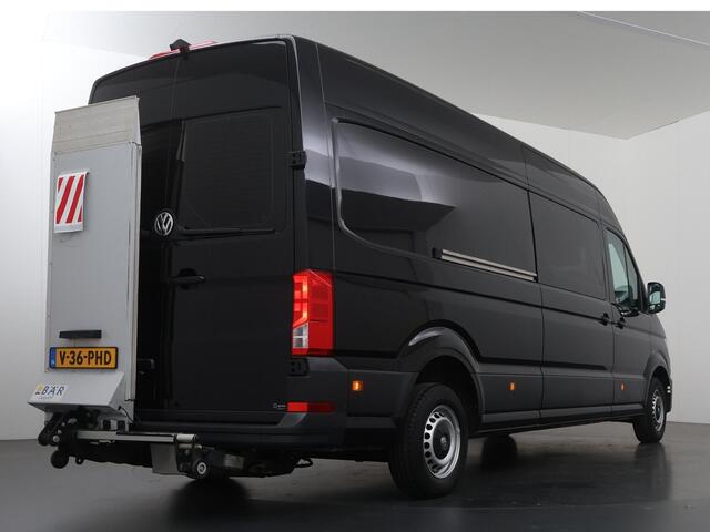 Volkswagen CRAFTER 2.0 TDI | AUT. | L4 H3 | DUBBEL CABINE | LAADKLEP | 177 PK | ADAPTIEVE CRUISE CONTROL | 7-ZITS DC | LED | CARPLAY | ANDROID AUTO | ACHTERUITRIJCAMERA | PARKEERSENSOREN | STUURWIEL VERWARMING | METALLIC LAK