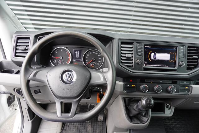 Volkswagen CRAFTER 177pk L3H3/L2H2 Glasresteel Camera Parkeersensoren Airco Glaswagen 3-Zits
