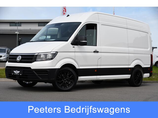 Volkswagen CRAFTER 35 2.0 TDI L3H3 PB Edition Cruise, Carplay, Sensoren, geveerde stoel, Trekhaak, 140pk, Automaat, Multimedia, Uniek!