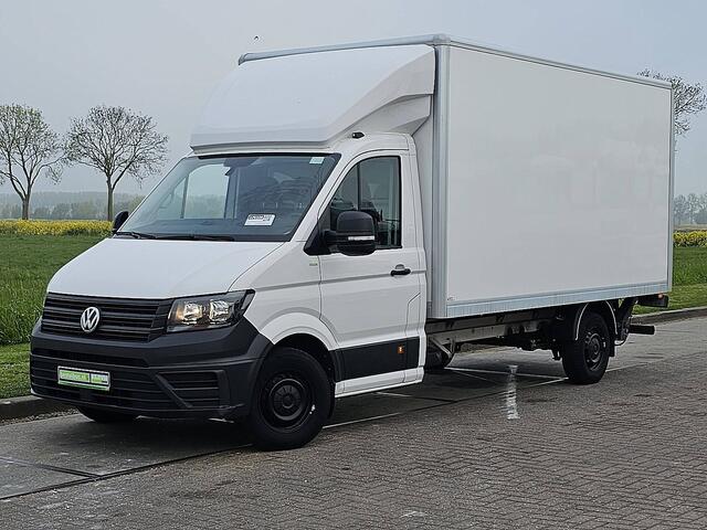 Volkswagen CRAFTER 35 2.0 TDI Bakwagen Laadklep Airco Zijdeur Spoiler Lat-om-Lat Betimmerd CruiseControl Carplay 140Pk Euro6!