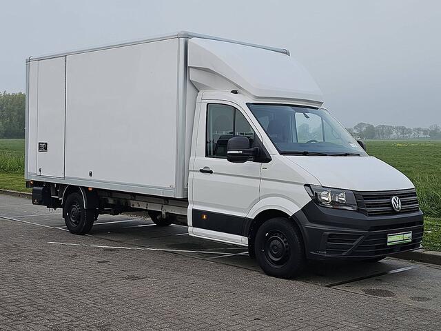 Volkswagen CRAFTER 35 2.0 TDI Bakwagen Laadklep Airco Zijdeur Spoiler Lat-om-Lat Betimmerd CruiseControl Carplay 140Pk Euro6!