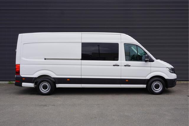 Volkswagen CRAFTER 180pk L4H3/L3H2 Facelift Dubbele cabine Trekhaak Digitaal Dashboard LED Airco Camera Parkeersensoren 7 persoons