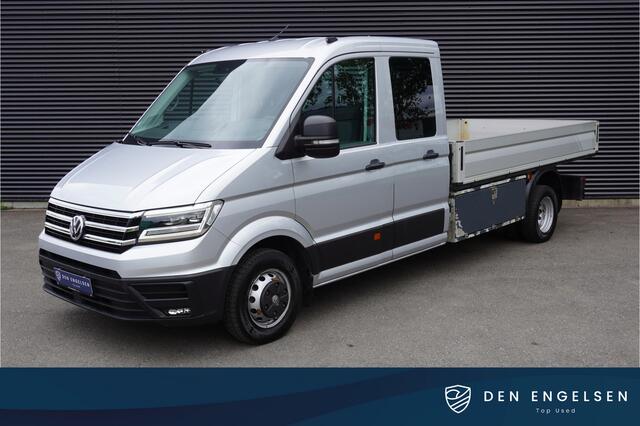 Volkswagen CRAFTER 180pk Automaat Dubbellucht Open laadbak LED Trekhaak Dubbele cabine Cruise control Navigatie