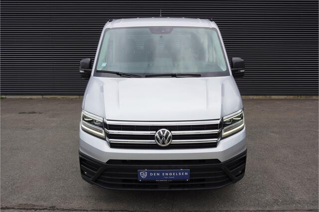 Volkswagen CRAFTER 180pk Automaat Dubbellucht Open laadbak LED Trekhaak Dubbele cabine Cruise control Navigatie