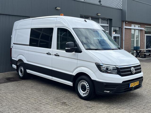 Volkswagen CRAFTER 35 2.0 TDI L3H3/L2H2 Werkplaatsinrichting Kastinrichting Servicewagen Omvormer Standkachel Airco Cruise controle Tekhaak 3000kg Camera Telefoonverbinding 1e eigenaar Dealer onderhouden Euro 6 Ex overheid