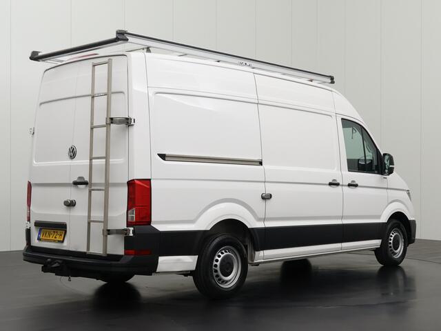 Volkswagen CRAFTER 2.0TDI 140PK DSG Automaat L3H3 | Imperiaal | Trekhaak | Airco | Cruise | Betimmering