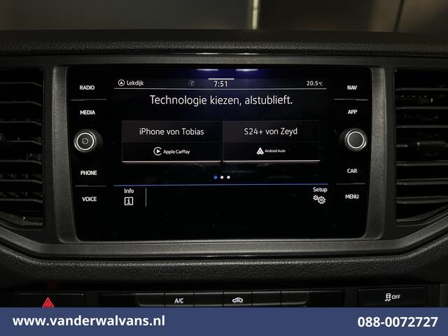 Volkswagen CRAFTER 2.0 TDI 141pk L3H3 L2H2 Euro6 Airco | Navigatie | Apple Carplay | Chauffeursstoel Android Auto, Standkachel, Parkeersensoren, 3000kg trekvermogen