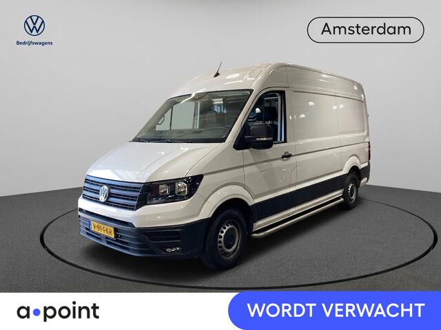 Volkswagen CRAFTER 35 2.0 TDI L3H3 Comfortline EURO VI 140 pk Automaat | Verlengde garantie | Navigatie | Trekhaak | Parkeersensoren | Achteruitrijcamera |