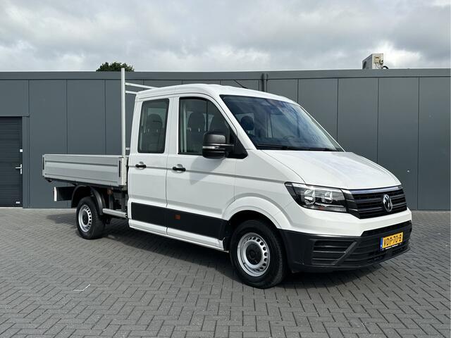 Volkswagen CRAFTER 35 2.0 TDI / 1e EIG. / 41.919 KM / DUBBEL CABINE / PICK UP / 7 PERSOONS / 2.5 TONS TREKHAAK / AIRCO / CRUISE / DUBBELE CABINE