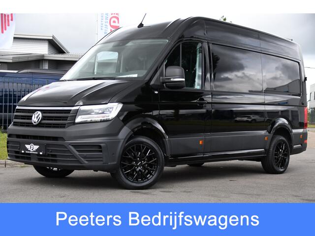 Volkswagen CRAFTER 35 2.0 TDI L3H3 Highline Black Edition Camera, Cruise, Carplay, LED, Clima, Automaat, Trekhaak, Sensoren, Uniek!