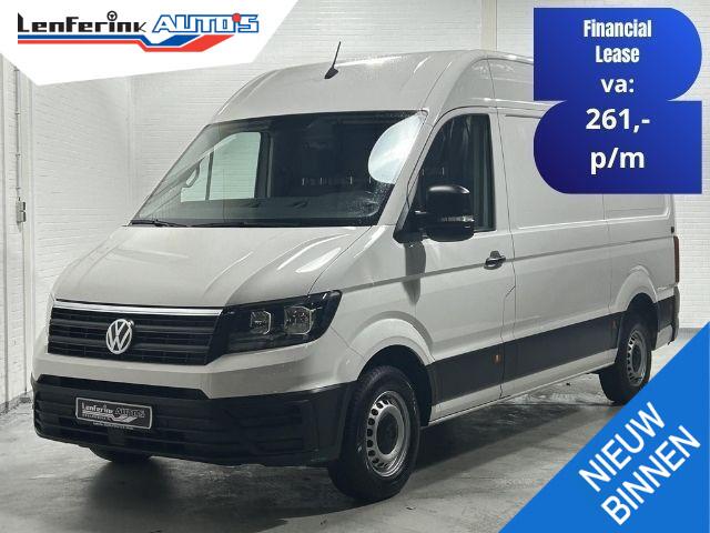Volkswagen CRAFTER 2.0 TDI 140 pk L3H3 Navi, Camera, Cruise Control Airco, Laadruimte Pakket, PDC V+A, Geveerde Stoel, 3-Zits