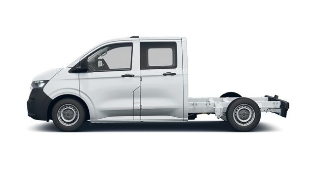 Volkswagen E-Transporter 34 218 pk AUT. 4-Motion CHASSIS DUBBELE CABINE, Kipper opbouw, ACC, LED koplampen, Navigatie