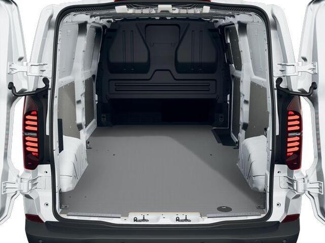 Volkswagen E-Transporter Bedrijfswagens Bestelwagen L2 elektromotor 100 kW (136 pk) 3500 m | Trekhaak | Parkeersensoren achter | Houten laadvloer | Achterdeuren
